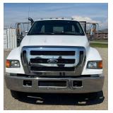 2004 F-650 - VT 365- VIN 3FRNX65L84V655806 - Miles 105,571 Flatbed with Hydraulic Dump 16’x8’