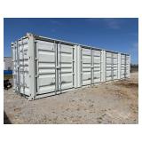 40’ x 8’ Multi Door Shipping Container - GWR in pics - No. MMPU 109408 - used one time