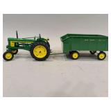 John Deere 520 with 112 Silage Wagon - 19”x6”
