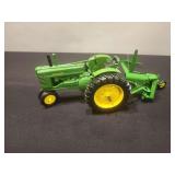 John Deere Model A Diecast Tractor with Sickel Bar Mower - 14'L x 5'H