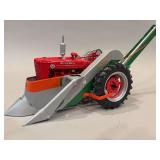 Farmall Super M - NF - Ertl - with New Idea Corn Picker - 18”x9”