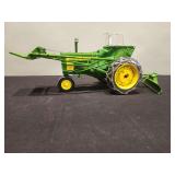 John Deere 720 NF with John Deere Loader John Deere Grader Blade ERTL  - 16'L x 6'H