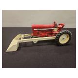 International Tractor with Trip Loader Bucket - 12'L x 4'H