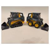 Pair of John Deere Skid Loaders - Ertle - 10”x6”