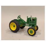 John Deere Model-LA - Toy Tractor Times 1990 Anniversary - 6”L x 3.5”H - missing one hubcap