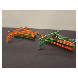 2 New Idea Hay Rakes - 8'L x 3'H