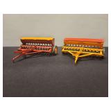 2 Minneapolis Moline Grain Drills - 7'L x 3'H