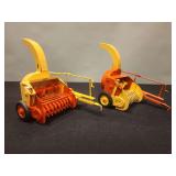 2 Case Forage Choppers - 8'L x 7'H
