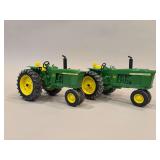 John Deere 3020 & 4020 Diesels - 3020 & 4020 50th Anniversary Edition Set- ERTL - 9”L x 6”H