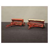 2 International/McCormick Grain Drills - 7'L x 3'H