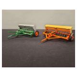 2 Case Grain Drills - 7'L x 3'H