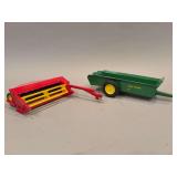 New Holland Haybine - 12”x9” and John Deere Manure Spreader 15”x6”
