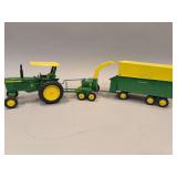 John Deere 3020 with Forage Chopper and Silage Wagon - 29”