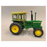 John Deere 4320 Diesel Dealer Edition with Hiniker 1300 Cab - ERTL - 10”L x 7”H