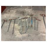 Assorted tubing benders