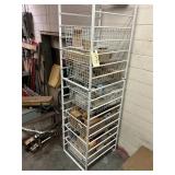 Misc lot with rack electrical, switches etc.