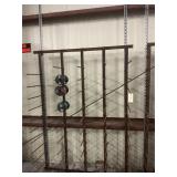 Spool rack and contents