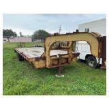 24ft dual tandem gooseneck trailer
