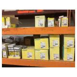 Assorted conduit clips and and hangers