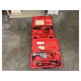 Hilti DX-460 and Milwaukee angle drill
