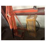 Engine hoist and ramps