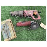 RECIPROCATING SAW, ANGLE GRINDER SEE PIC