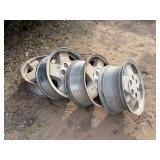 (4) GM ALUMINUM RIMS 17ï¿½