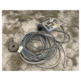 WATER HOSE AND GALVANIZED FITTINGS