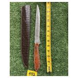 DAMASCUS STYLE KNIFE