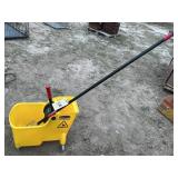 MOP AND RUBBERMAID BUCKET