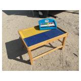 CHILDS TABLE AND MUSICAL TOY