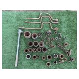 ASSORTED 12 PT SOCKETS AND MORE ETC.