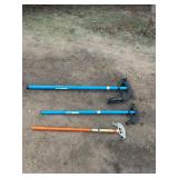 3 SIZES ELECTRICAL CONDUIT BENDERS