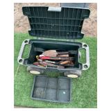 SMALL GARDEN CADDY WITH TOOLS