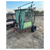 POWDER RIVER SQUEEZE CHUTE ON WHEELS