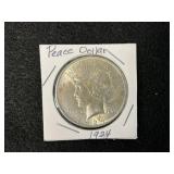 1924 PEACE DOLLAR