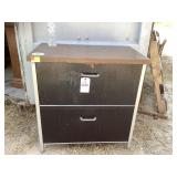 METAL OFFICE CABINET W/ DROP DOWN DOORS