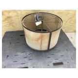 CAST IRON CHANDELIER LIGHT FIXTURE