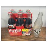 6 PACK 1997 COCA COLA CHRISTMAS 75 YR COMMERATIVE