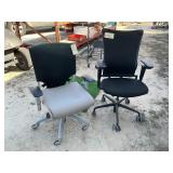 (3)  OFFICE CHAIRS