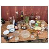 Lamps, Dishes, Ashtrays & More