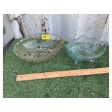 (2) FRUIT BOWLS