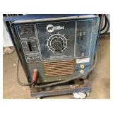 MILLER DIALARC 250 AC/DC WELDER, CART & CABINET