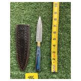 DAMASCUS STYLE DAGGER/KNIFE