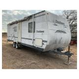TRAVEL TRAILER/NO TITLE GOOD FOR  HUNTING LEASE