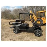 GOLF CART GAS POWERED W\ LIFT , GOOD CONDITION