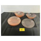 Pink Depression Glass