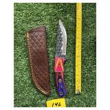 DAMASCUS STYLE KNIFE