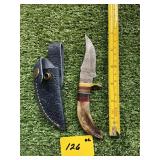 DAMASCUS STYLE KNIFE