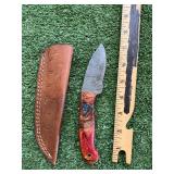 DAMASCUS STYLE KNIFE